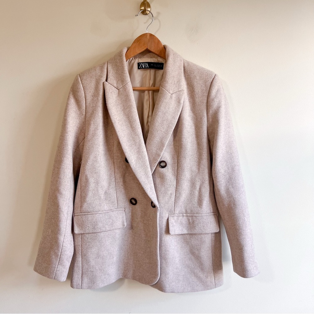 Zara Double Button Blazer
